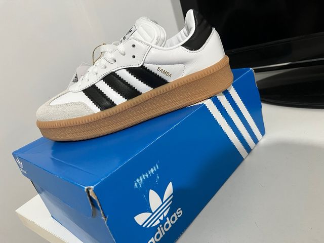 Adidas Samba Zapatillas Blancas y Negras