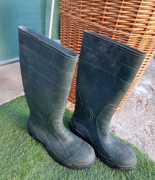 Botas impermeables para el agua