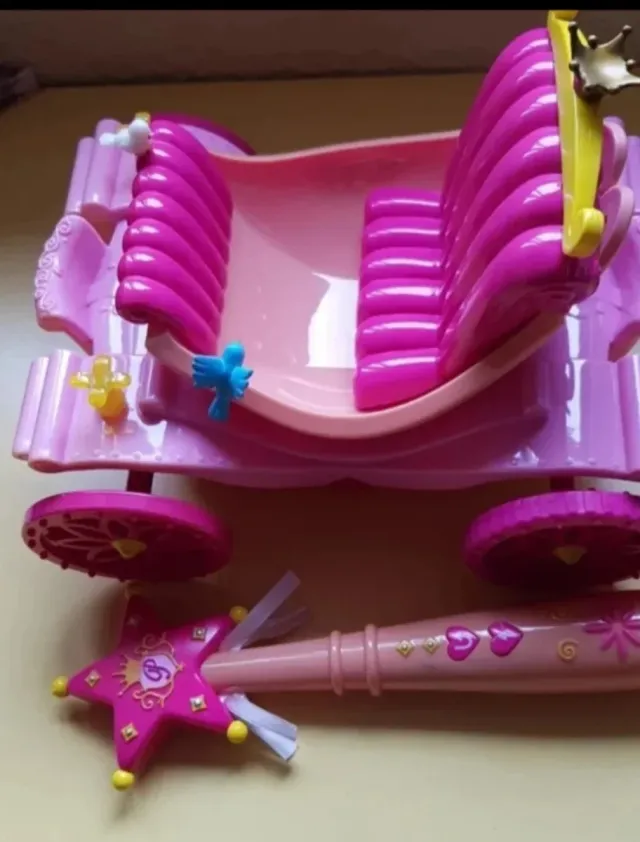 Carroza Teledirigida Barbie con Varita