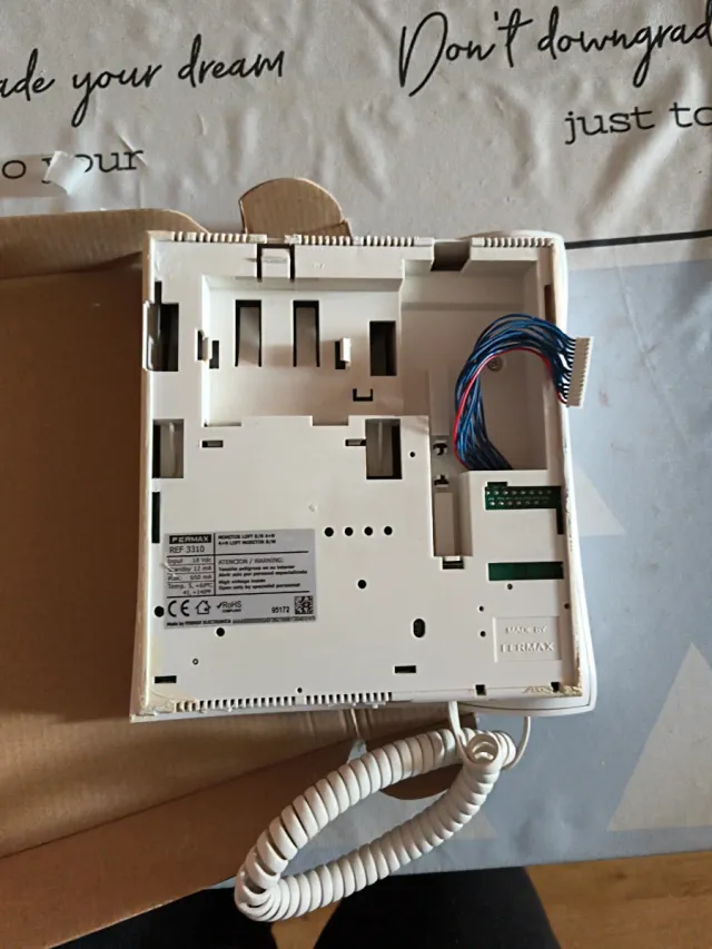 Videoportero Fermax Blanco