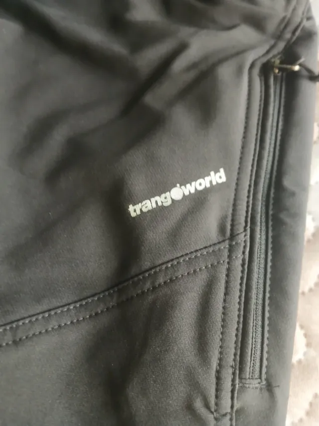 Pantalón Trango Mujer Negro/Turquesa