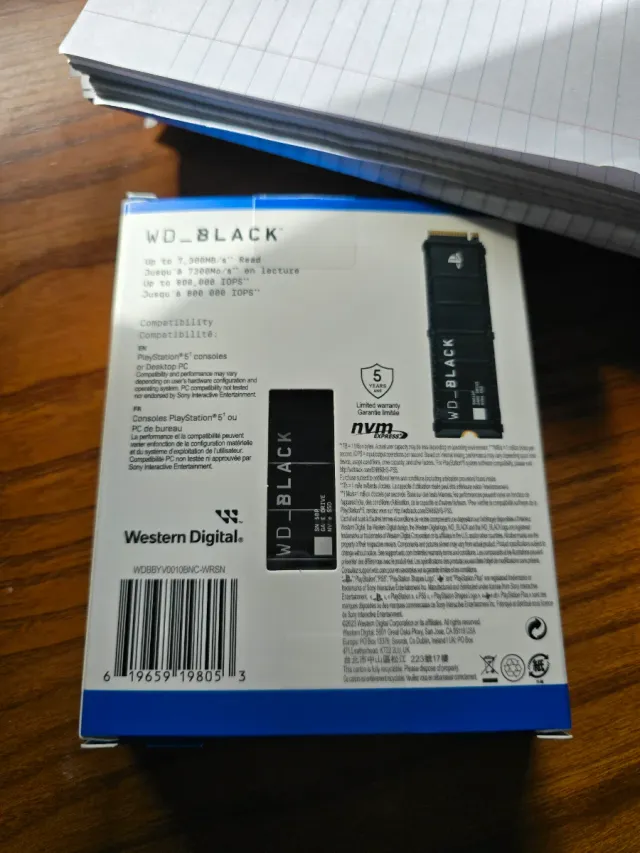 WD_BLACK SSD Playstation 5
