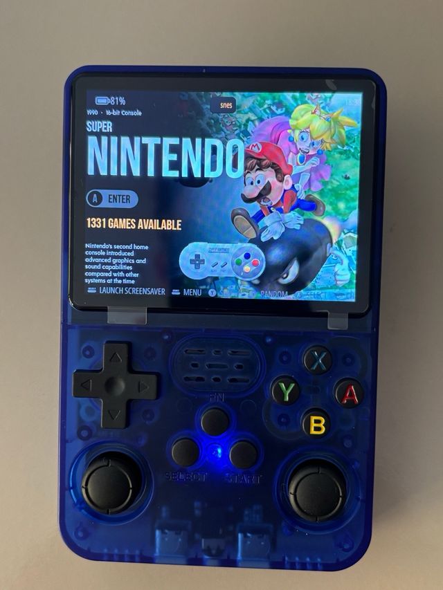 Consola Portátil Retro 3’5” de pantalla