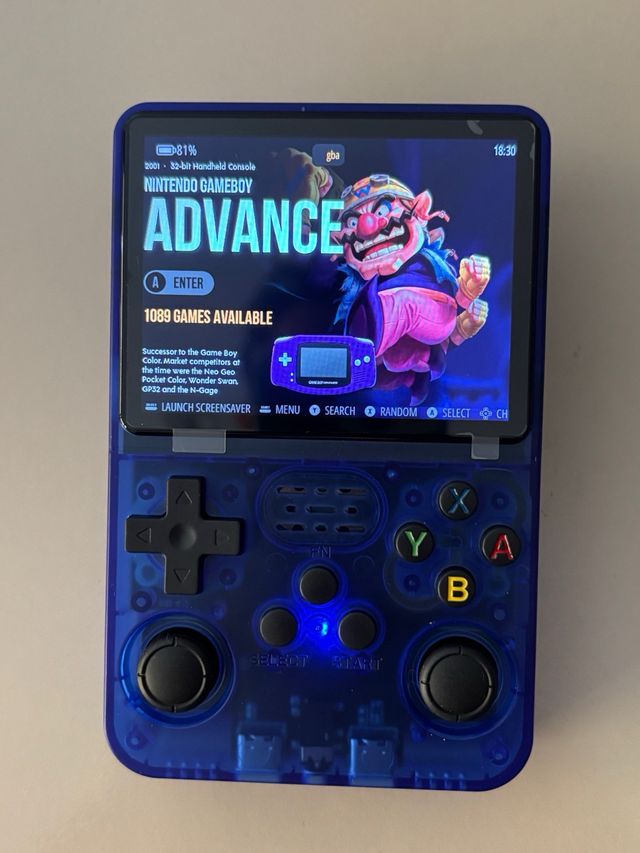 Consola Portátil Retro 3’5” de pantalla