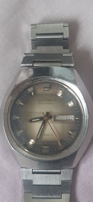 Reloj Citizen Automático Hombre Oro/Plata