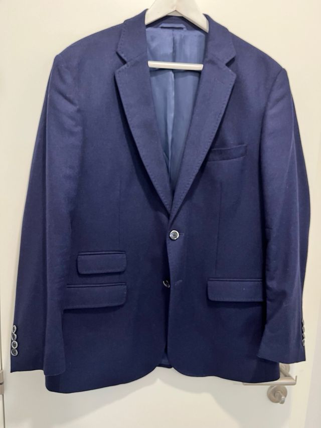 Chaqueta elegante azul Vickers