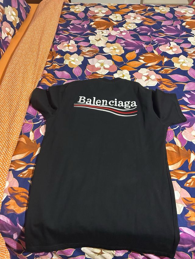 T-shirt Balenciaga Logo Taglia XL/L