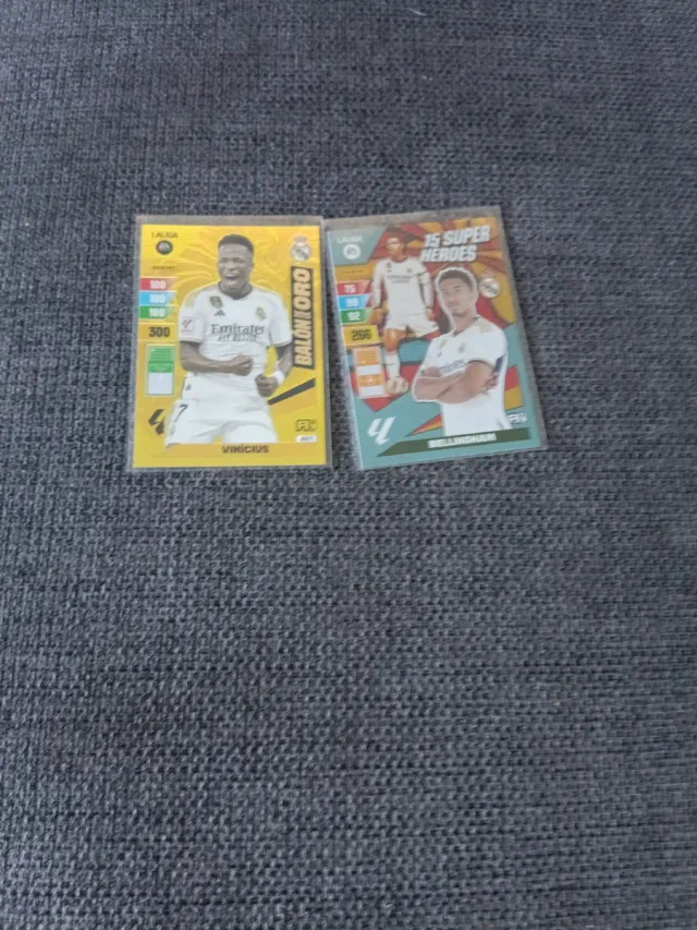 Cartas Vinicius y Bellingham