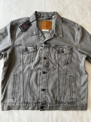 Cazadora Levi's Trucker Gris Talla XL