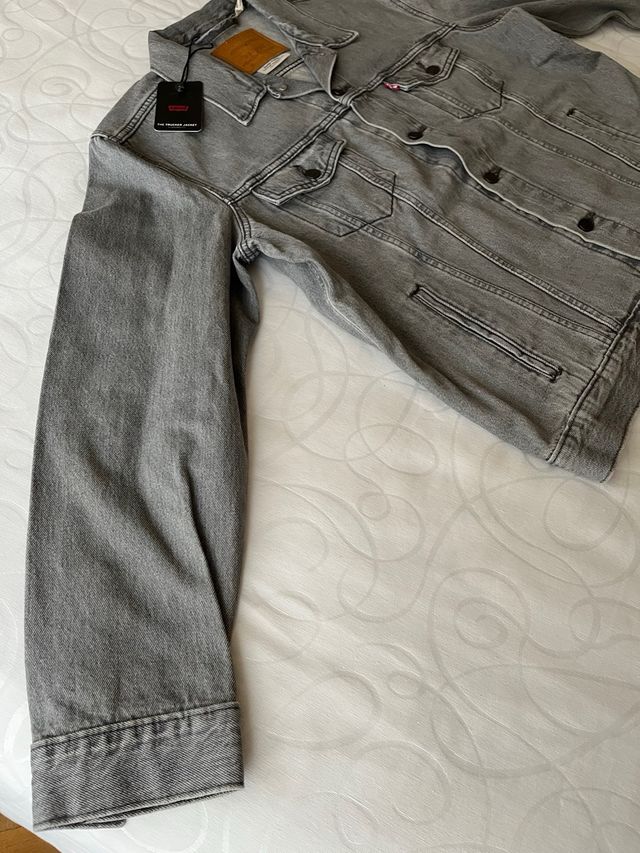 Cazadora Levi's Trucker Gris Talla XL