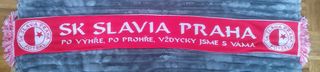 Bufanda Slavia de Praha Roja