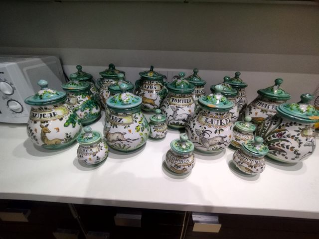 19 orzas ceramica Puente del Arzobispo artesanales