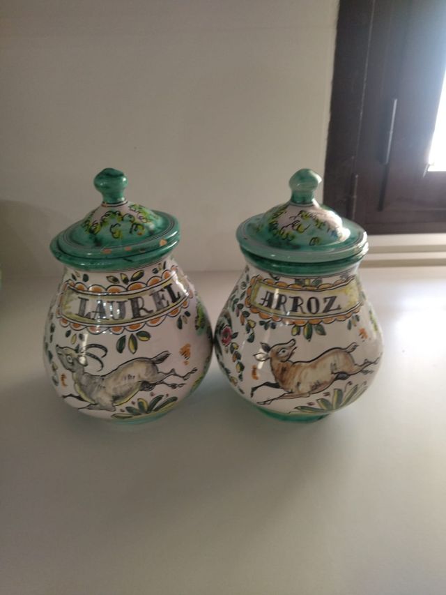 19 orzas ceramica Puente del Arzobispo artesanales