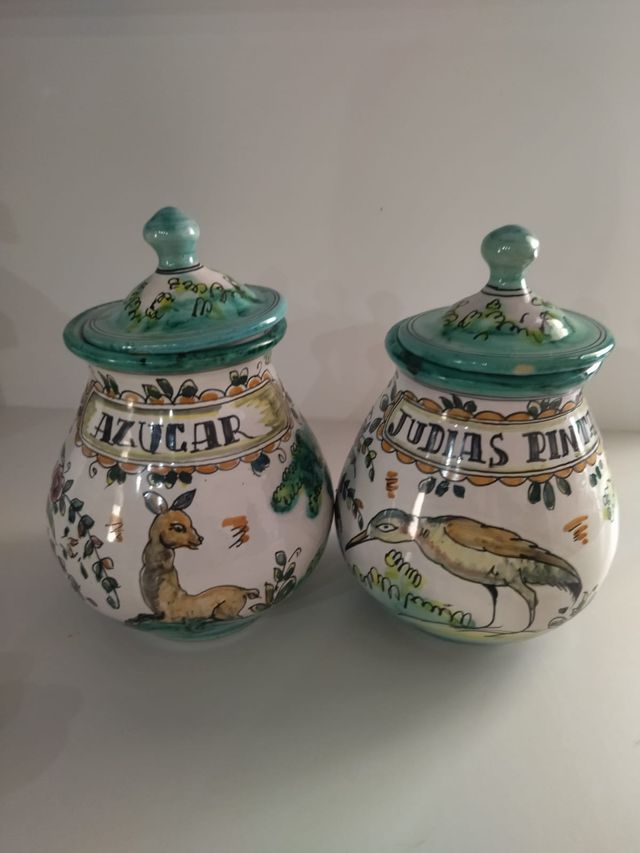 19 orzas ceramica Puente del Arzobispo artesanales