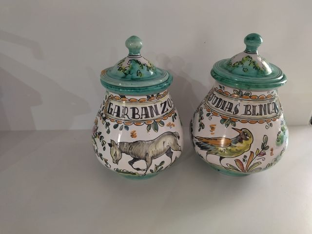 19 orzas ceramica Puente del Arzobispo artesanales