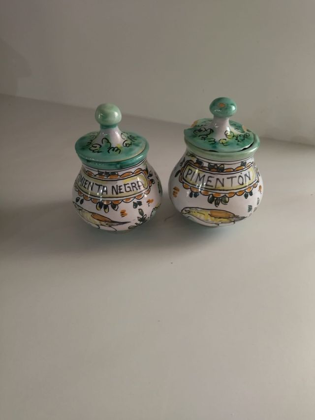 19 orzas ceramica Puente del Arzobispo artesanales