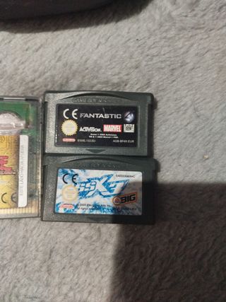 Lote 5 juegos GBA SP