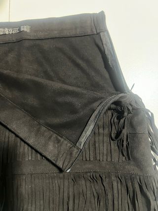 Falda Zara Flecos Talla XS