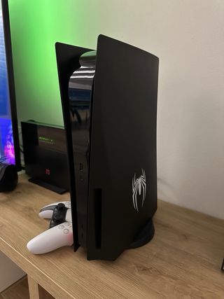 PlayStation 5 blu-ray disc grafiche Spiderman