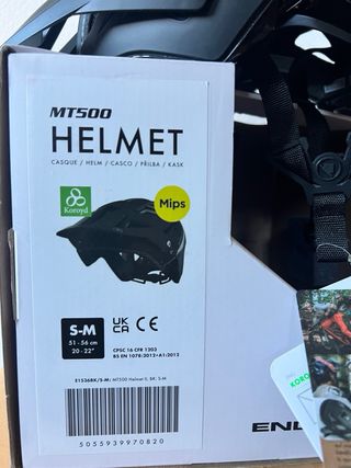 Casco Endura MT500 Mips Nero Taglia S-M