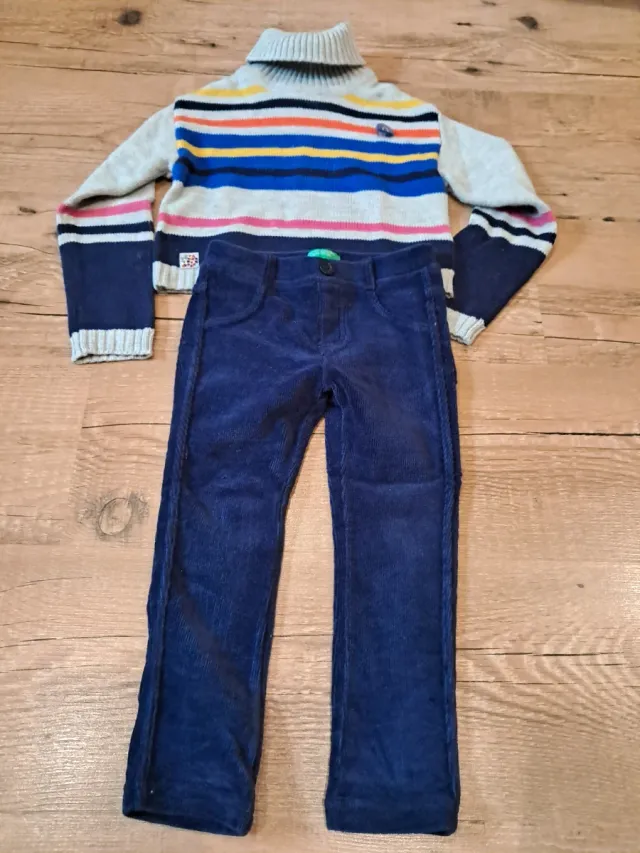 Conjunto niña 2-3 años: jersey y pantalón