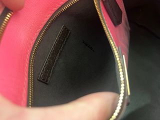 Borsa Fendi grande rosa e marrone