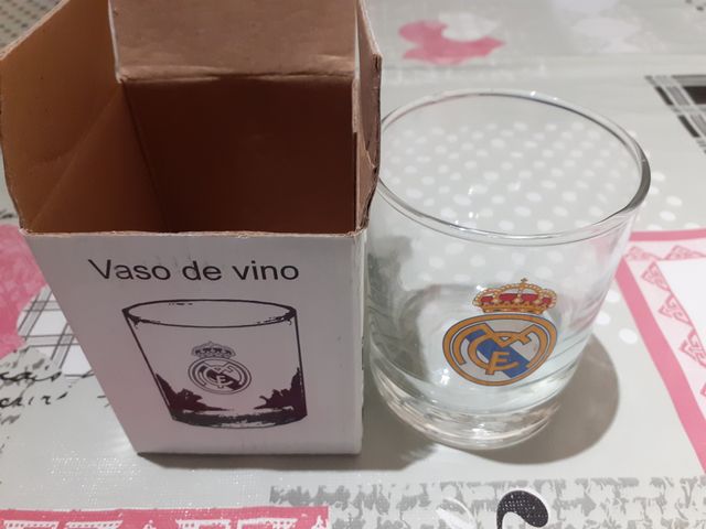 Calice da vino in vetro ufficiale del Real Madrid