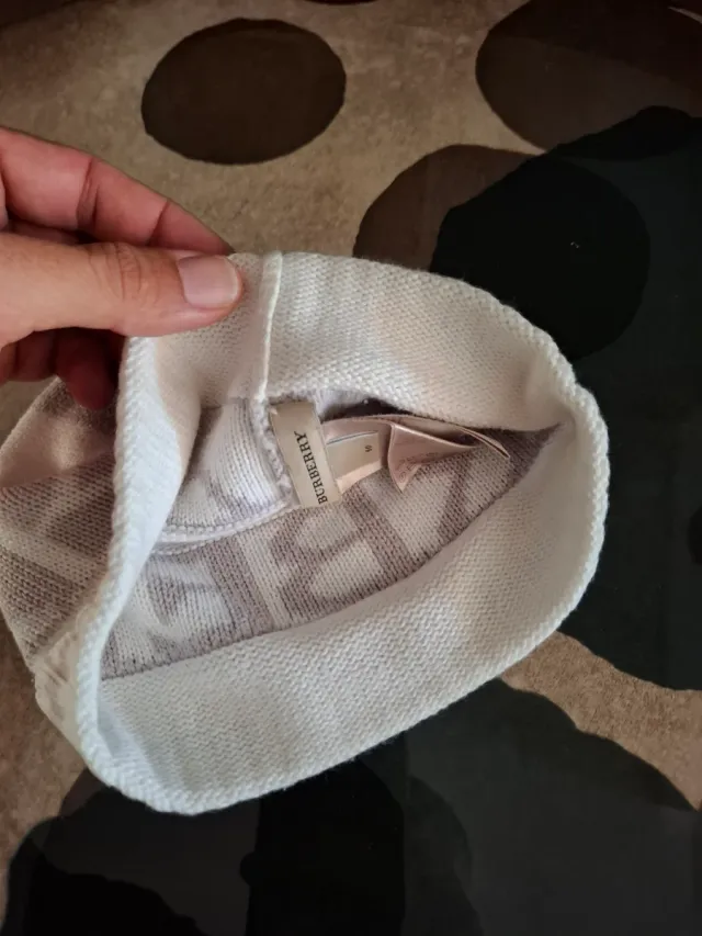 Berretto cappellino Burberry bimbo 2/4 anni 50cm