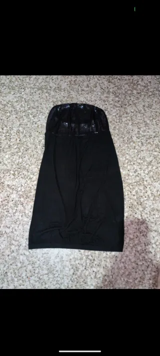 Vestito donna Tezenis paillettes nero taglia L