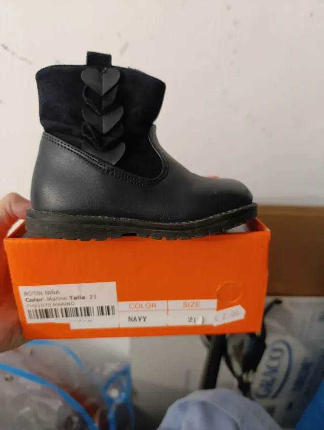 Botín marino niña talla 21