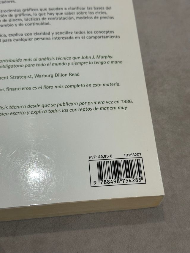 Análisis técnico de los mercados financieros
