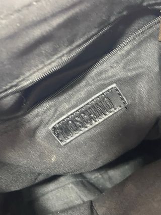 Borsa Moschino Camouflage Rosa Nera