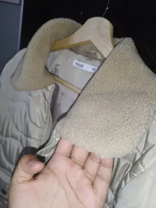 Chaqueta acolchada NOMINÁL beige M