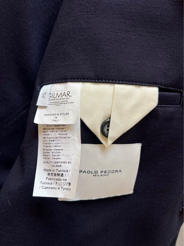 Paolo Pecora Blazer Giacca Uomo 52