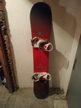 Tabla de Snow con Fijaciones