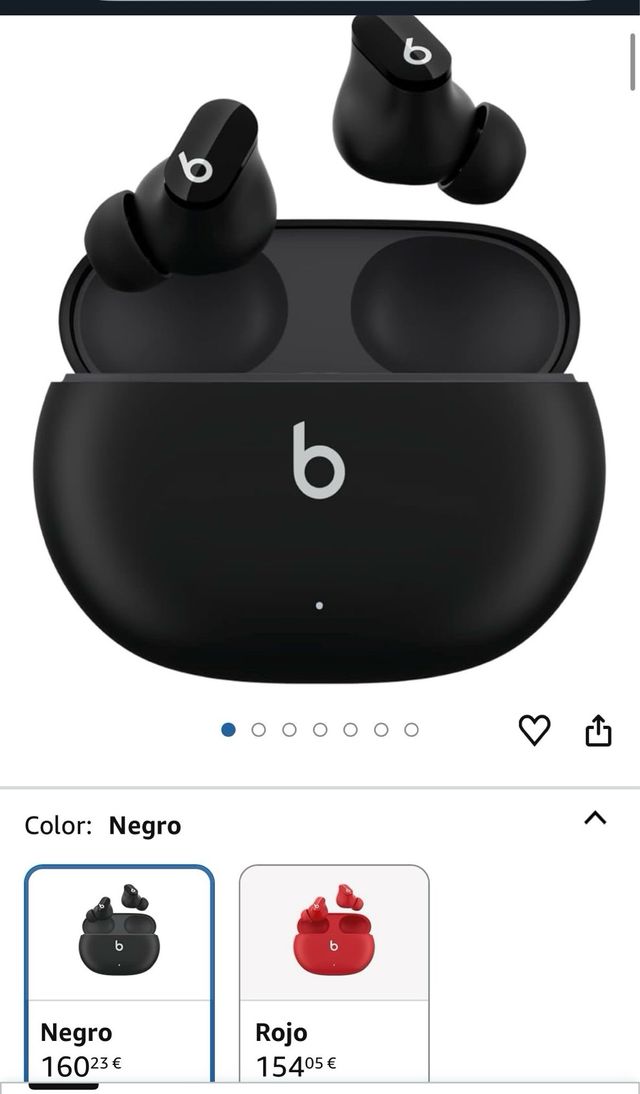 Auriculares Beats Studio Buds Negros