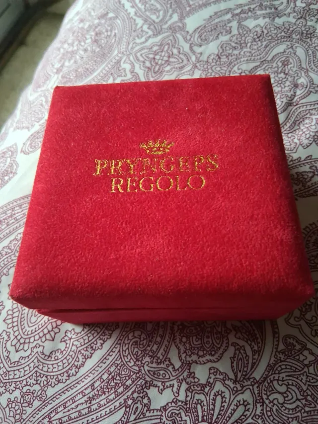 Reloj Pryngeps Regolo Dorado y Marrón