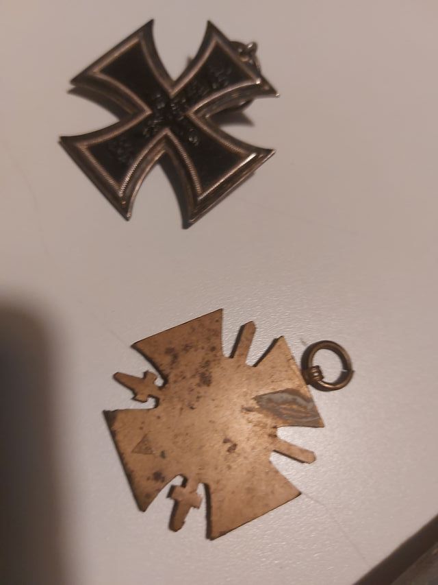 Lote Wehrpass y ek1  medallas insignia alemanas