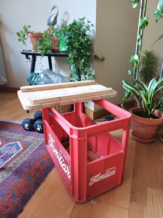 Lote 2 Cajas Sifón vintage + Tapa Madera