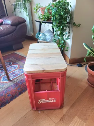 Lote 2 Cajas Sifón vintage + Tapa Madera