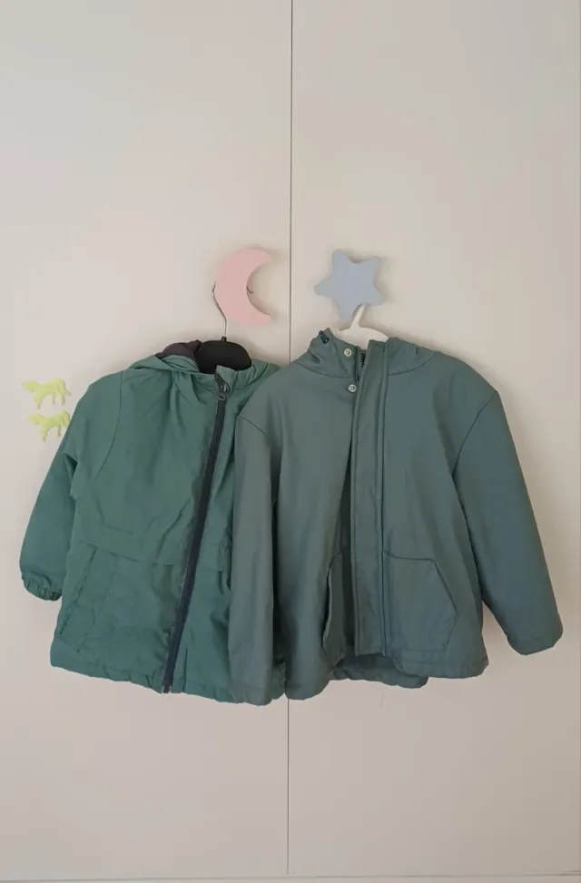Cazadoras Menta Talla 4-5 Niños
