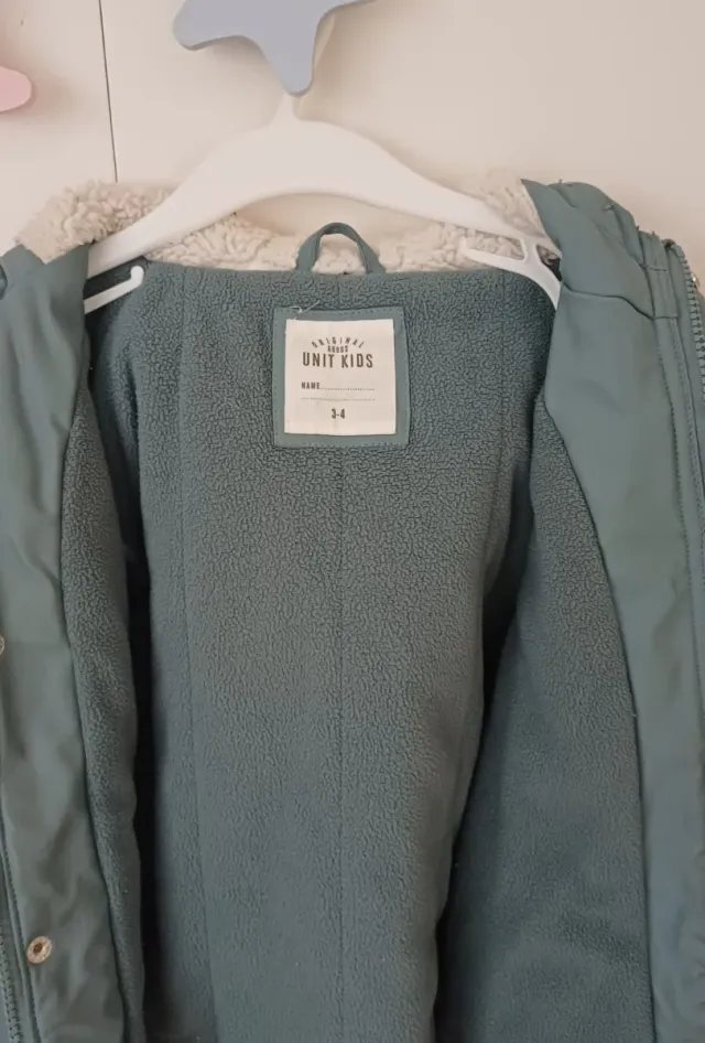 Cazadoras Menta Talla 4-5 Niños