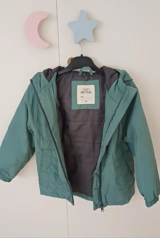 Cazadoras Menta Talla 4-5 Niños