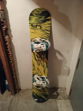 Tabla Snow con Fijaciones