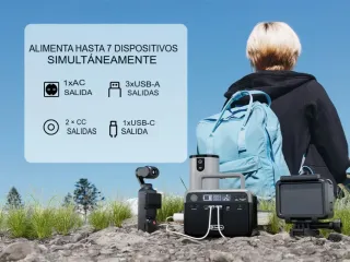 Generador Portátil Estación de Energía Solar