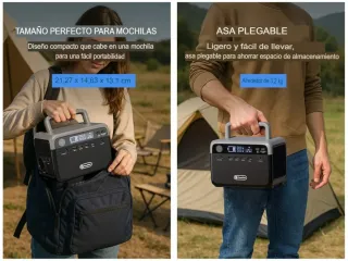 Generador Portátil Estación de Energía Solar