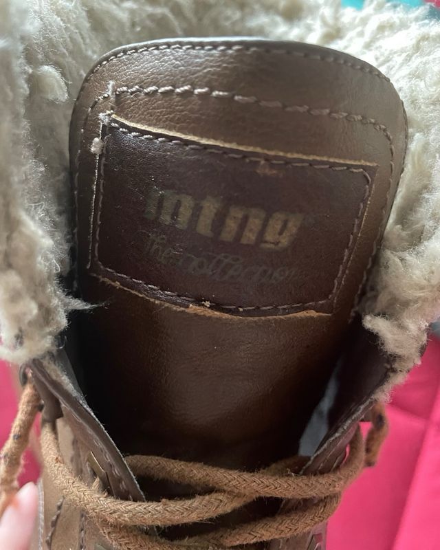 Botas invierno Mustang marrones forradas