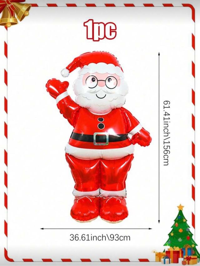 Globo Papa Noel 156cm