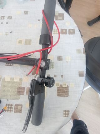 Manillar patinete eléctrico con batería