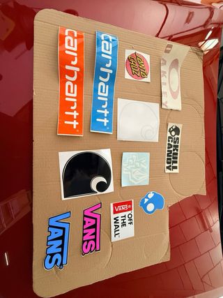 Lote 12 pegatinas variadas